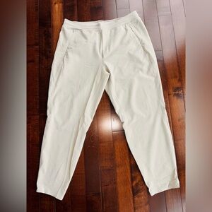 Men's XL Lululemon Balancer Slim Tapered Pants Beige/Grey